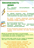 памятка безопасность дома